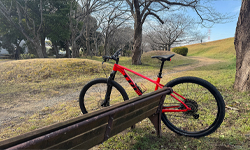 今年初のグラベルライド