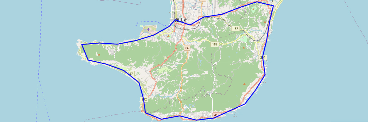 南房総一周(ショート)サイクリングコース図